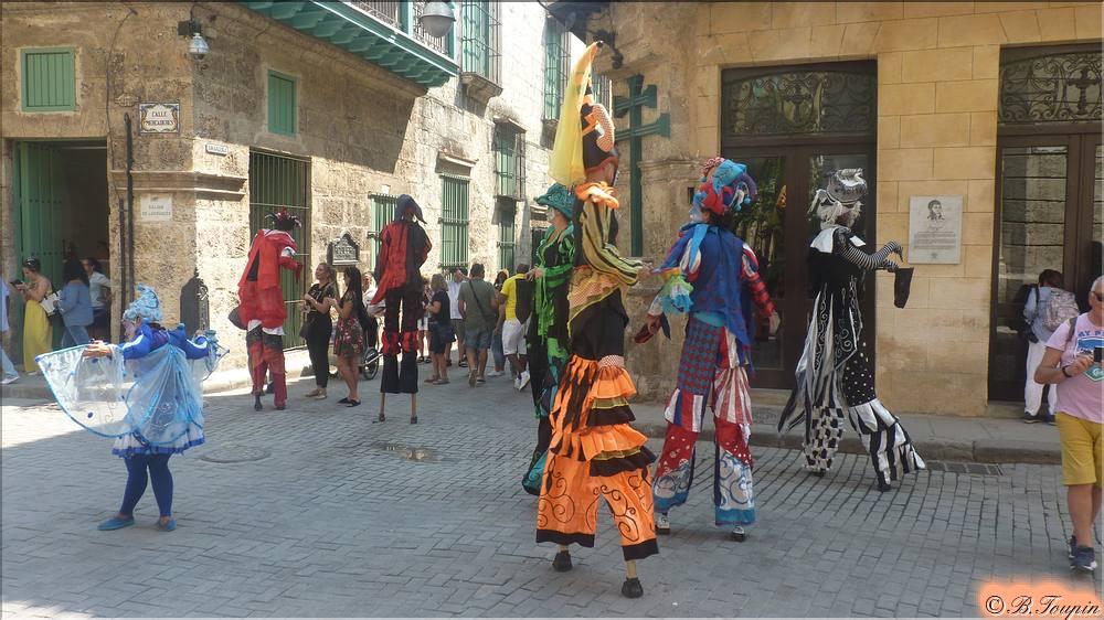 Musiciens dans les rues de la vielle ville.